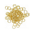 China Factory Bright Aluminum Jewelry Jump Ring Precision Anodized O Shape Open Ring Made by Spring Machine