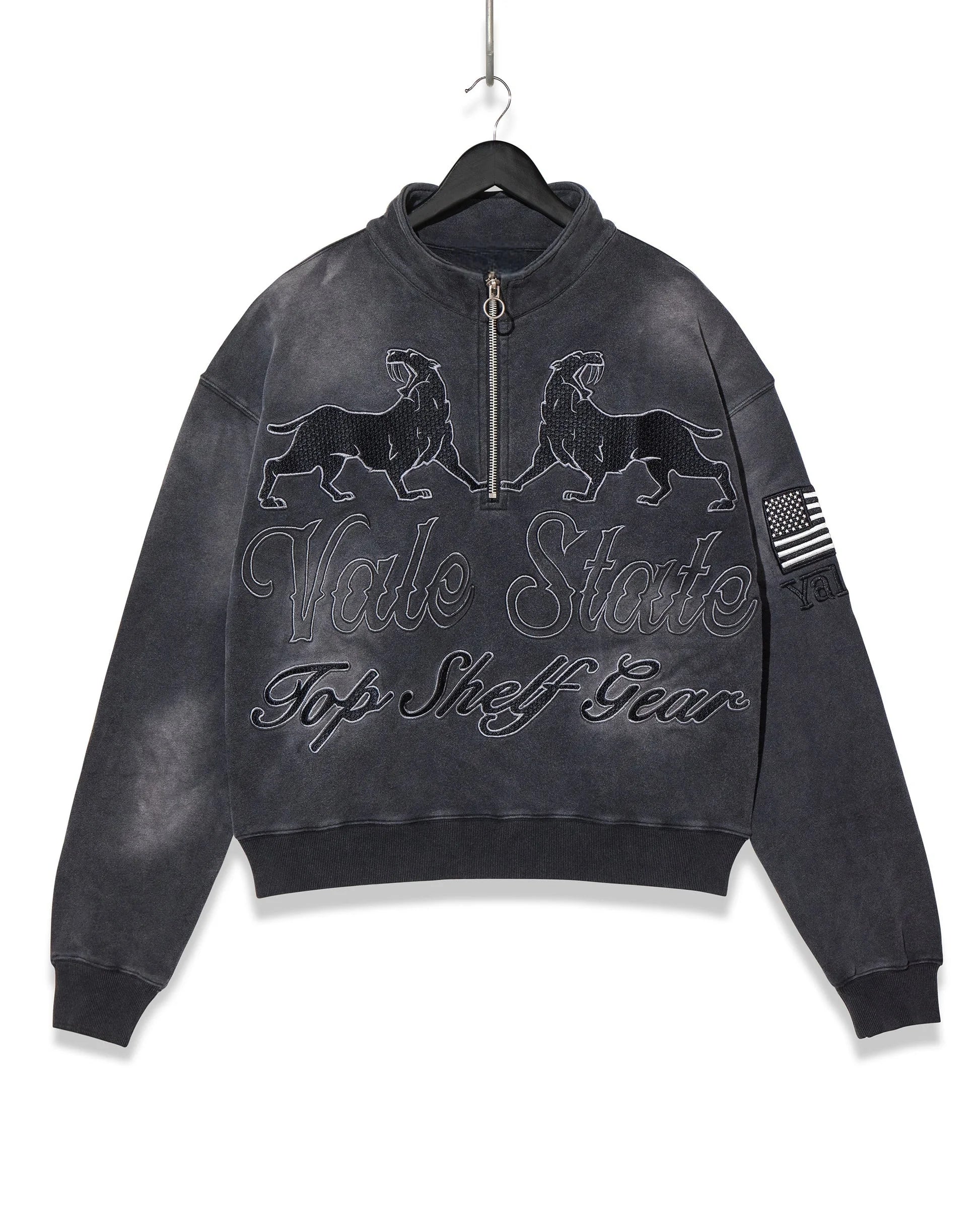 OEM Clothing Manufacturer 100% Cotton Customize Embroidered Design Distressed Zip up Hoodie for Men