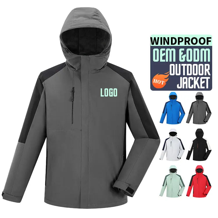 Latest Fashion Model Winter Jackets Men Snowing Thicker With Fleece Inner Jacket for Climbing Out Door Sport.