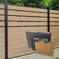 Support Custom-molded Aluminum Fences with Easy-to-maintain Aluminum Profiles Suitable for Backyards and Patios
