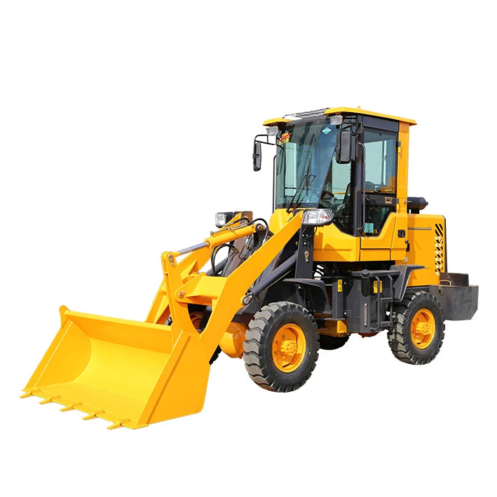 1.0ton Mini Wheel Loader Hoflader Radlader With 4wheel Drive