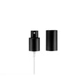 13mm Shiny Silver Aluminium-Plastic Non Spill Crimp Pump Sprayer 0.075ml Dosage for Perfume Cosmetic Packaging Bottles Custom