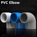 PVC 90 Degree Tee Pipe Fitting for Water Supply Aquarium Agriculture Plumbing (32-50mm Diameters) Connector