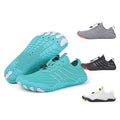 Unisex Quick Dry Aqua Water Shoes for Men Women Barefoot Surf Dive Swim Yoga Beach Pool Sports in Summer Durable Rubber Insole