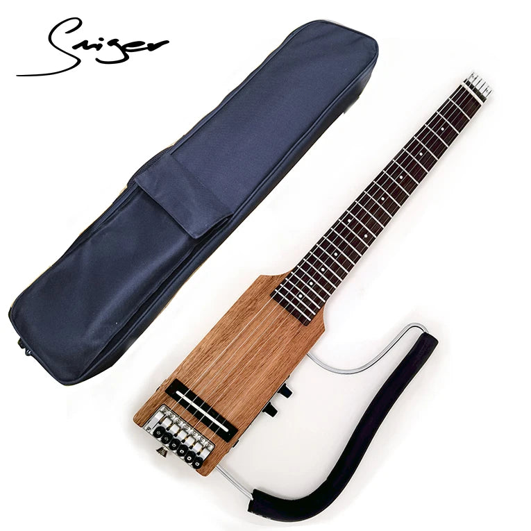 New Design Classical Steel Strings Removable Frames Ultra Light Silent Guitar Electric Headless