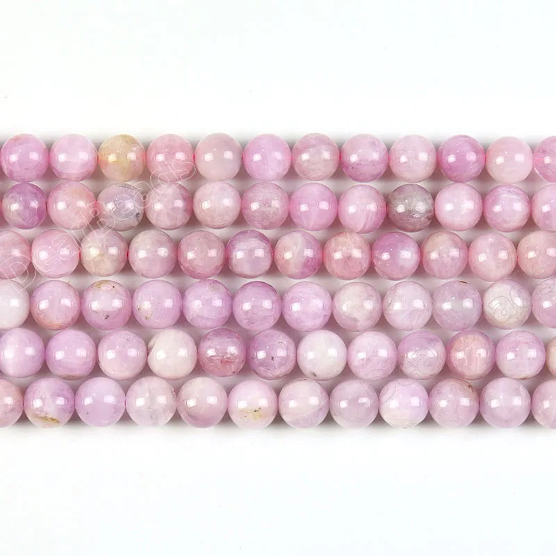 Wholesale Cheap Genuine Kunzite Crystal Loose Beads Strand for DIY Jewelry Making 6mm 8mm