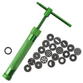 DIY Stocked Eco-Friendly Cake Fondant Decorating Tools Stainless Steel Rotary Clay Extruder Sugar Paste Extruder Gun 20 Discs