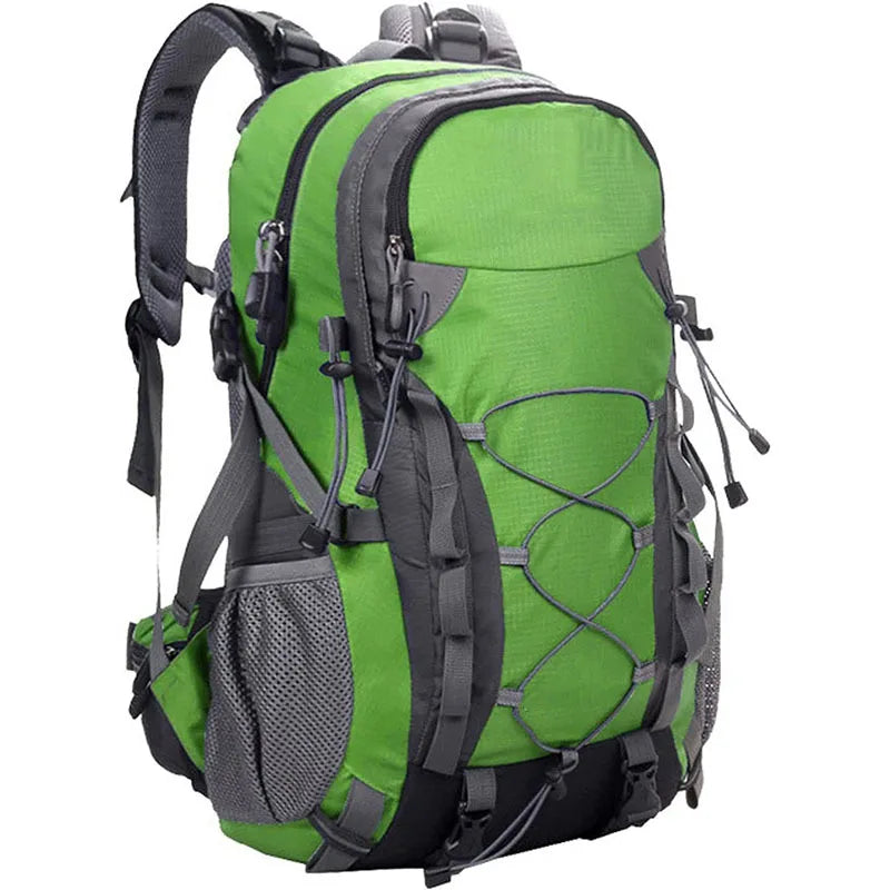 Custom Logo Outdoor Hiking Bags Nylon Waterproof Lightweight Bags for Climbing Camping Bagpack Casual Sports Travel Backpack