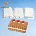 AK 7.5" 3D Silicone Mousse Cake Mold Cookie Ice Cream Sandwich Chocolate Resin Candle Mould for Pastry Cake Tools Set of 3 MC592