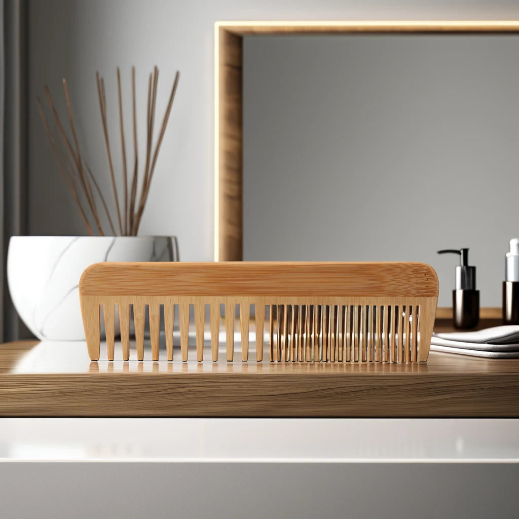 Bamboo Travel Disposable Comb Portable Bamboo Comb Home Hotel Guest House Outdoor Girls Small Comb Anti-static
