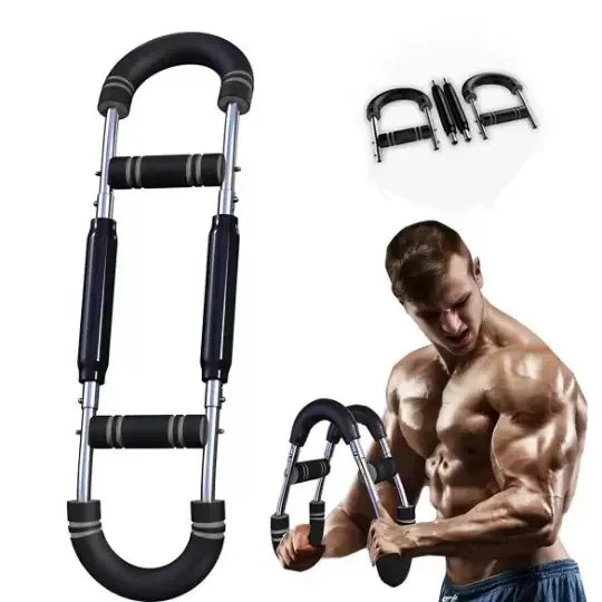 PWT 005 Hot Selling Adjustable U Shape Multi-functional Iron Expander Arm Exercise Power Twister Comprehensive Fitness Upper