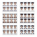 KPOP Stray Kids 1 Inch Passport Wallet Photo Name Card ID Card Photographic Paper Felix Hyunjin Seungmin Leeknow Fans Gift L262