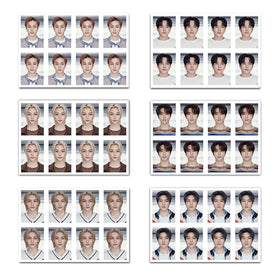 KPOP Stray Kids 1 Inch Passport Wallet Photo Name Card ID Card Photographic Paper Felix Hyunjin Seungmin Leeknow Fans Gift L262