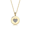 Heart Necklace&love Necklace for Girls Anniversary Gift by Crystal Pendant Necklace
