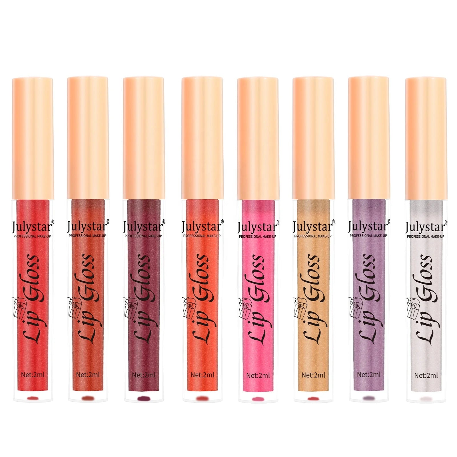 Best Selling Vegan Lip Gloss Long Lasting Glitter Lip Glaze Moisturizing Plumping Shimmer Lip Glaze in Liquid Form Wholesale