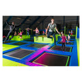 Hanlin Indoor Plastic Trampoline Park with High Strength Steel Frame and Professional Jumping Mats for Freestyle Jumping