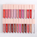 New Design 24 Colors Shimmer Custom Lip Gloss Tubes and Box Custom Label Vegan Bulk Cosmetics Private Label Makeup