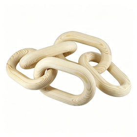 Handcrafted Tailai Wood Chain Knots Custom Coffee Table Accent Rustic Home Decor Artisanal Wood for a Stylish Cozy Living Space