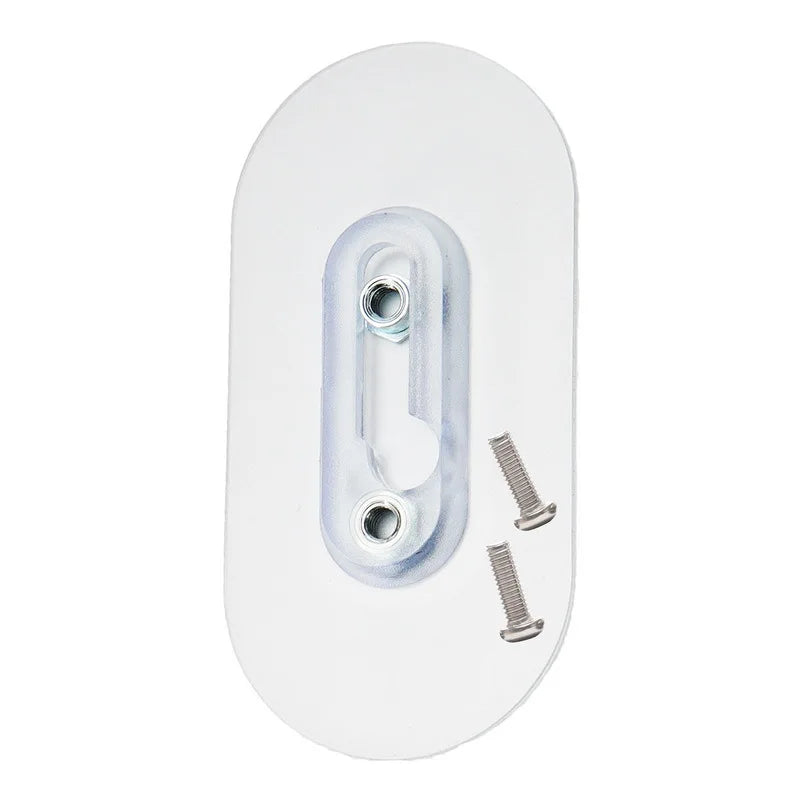 Custom Strong Double Nut Sticker Double Hole Adjustable Non-punching Waterproof Kitchen Screw Hook Bathroom Accessories