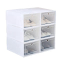 Sneaker Boxes Shoe Container Organizer Stackable Plastic Shoe Storage Box for Men Women MegaBDM