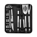 Stainless Steel Beer Can Chicken Holder & Roaster BBQ Tool Set with Bag Non-Stick Heat Resistant Grill Accessories