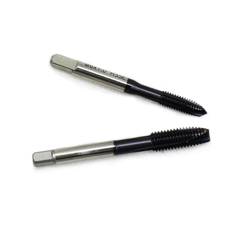 JIS Spiral Pointed  Machine Tap HSSE M35  Cobalt TiCN Coating Thread Cutting Tool Metric Size CNC