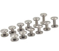 M4*5/6/7/8 Stainless Steel Belt Screws Chicago Binding Screws Leather Rivet