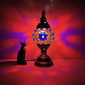 New Room Decoration Romantic Retro Moroccan Style Desk Light Colourful Turkish Mosaic Table Lamp