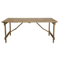Folding Pine Wood Farm Table