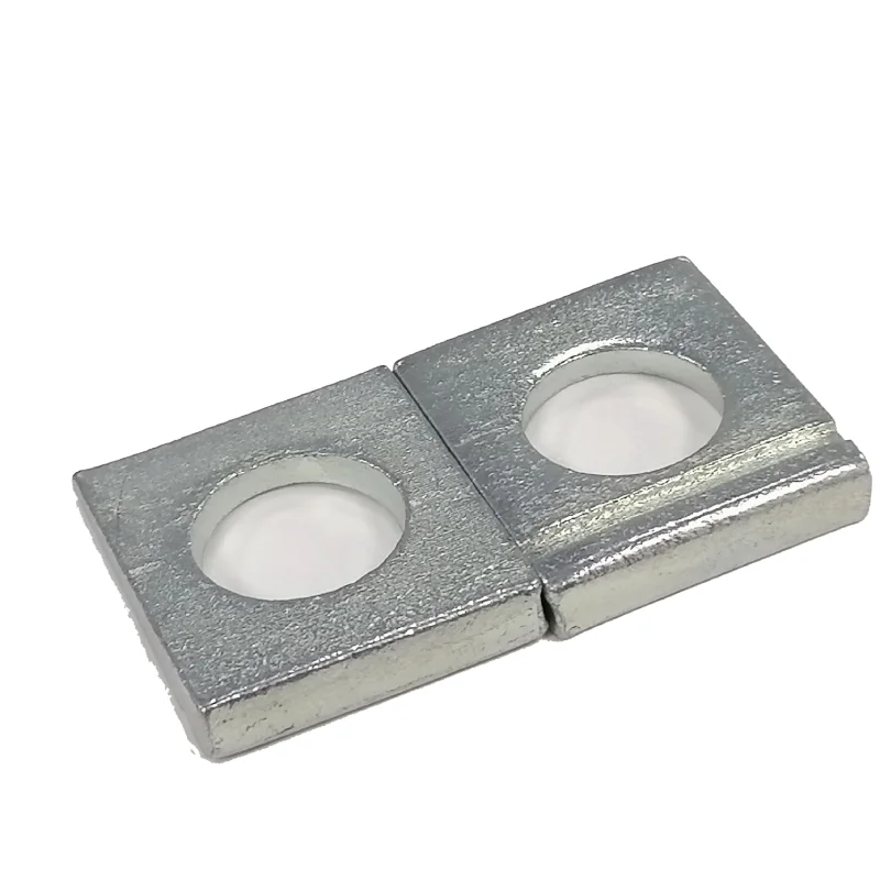 China Factory OEM Sale  Carbon Steel Zinc Plated Square Taper Washer DIN434 DIN435