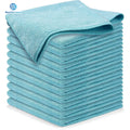 Premium Quality Microfiber Cleaning Cloths Lint-Free for Multi-Surface Use-for Kitchens Bathrooms Automotive Glass Cleaning