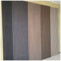 Natural Akupanel Oak Grooved Indoor Wood Wall Panel Sound Absorbing Slat Wall Panel Sound Proof Wall Acoustic Panels