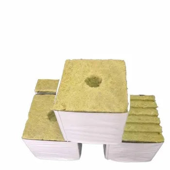 Mini Practical Rock Mineral Wool Cubes Traditional Design Mini Compress Base for Soilless Cultivation Mineral Wool Media