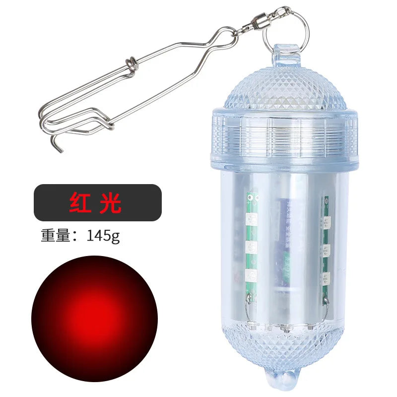 Waterproof Luminous LED Underwater Fishing Light Lamp Deep Fishing Net LED Lure Light