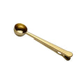 Stainless Steel Coffee Bean Measuring Spoon Scoop with Bag Clip MegaBDM
