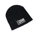 Free hang Tags Embroidery Your logo or Print Your Design Beanie Hats Winter Knit Skull Beanie Hat Ribbed Hat