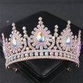 Women's Luxury Exquisite Alloy Rhinestone Bride Princess Crown Bridal Hair Accessories Fashion Wholesale