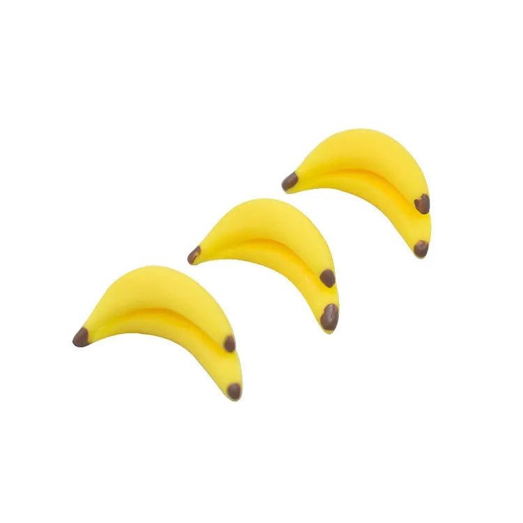 Trendy Style Cute Assorted Fruits Candy Sweets Craft Resin Cabochons Banana Craft Making MegaBDM