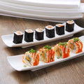 Unbreakable Durable Melamine Sushi Plate Rectangular Assiette Sublimation