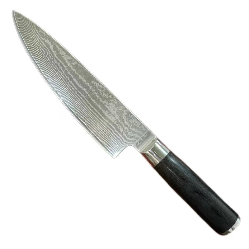 Hot Selling High Carbon Stainless Steel Chef's Knife with G10 Handle Kitchen Cutting Tool for Chefs