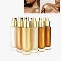 OEM Custom Logo Liquid Highlighter Spray Water Activated High Pigmented Use for Face Body Makeup Waterproof Liquid Highlighter