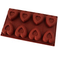 Valentine's Day Love Heart Silicone Mold 3D Cake Molds