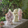 J-0651 Angel Family Aromatherapy Candle Silicone Mold Prayer Angel Epoxy DIY Gum Gypsum Candle Plaster Silicone Moulds