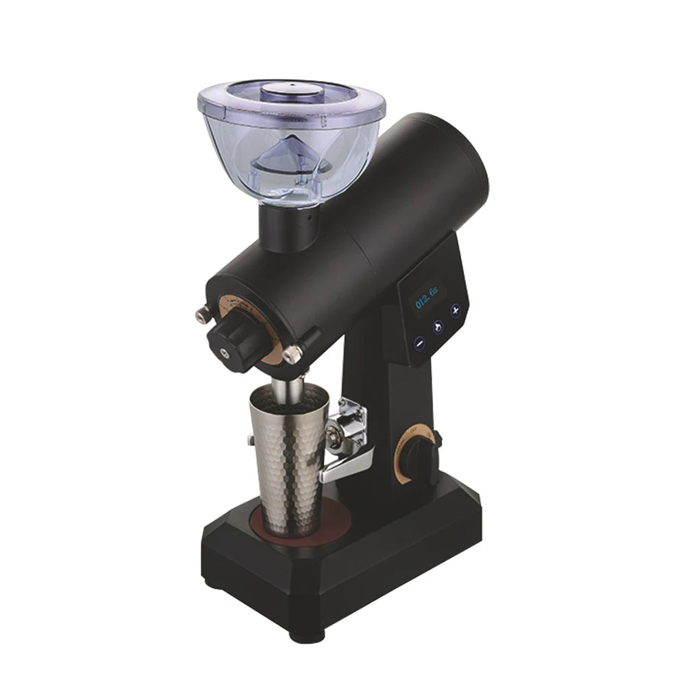 80MM Ghost Tooth Grinding Disc Micro Adjust  Touch Screen Instant Brushless Motor Coffee Grinding Machine for Sale