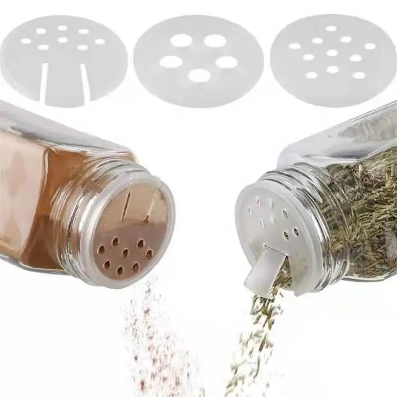Factory Custom Kitchen Salt Pepper Chili Container Seasoning Jar Condiment Packaging Glass Bottle Glass Spice Shaker Bottle