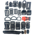 Large Stock Low Price Various Style Multipurpose Bag Accessories Parts Buckles Lock Eco-friendly Plastic Customized ISO Superior