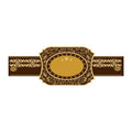 Custom Brand Eco-Friendly Paper Non-Adhesive Cigar Label Logo Printed Cigar Band Printing Packaging Label