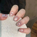 Press on Nails Box Package Penetration Plus Tip High Quality Faux Ongles Reutilisable Finger Use ABS Material 24 Pcs/Box