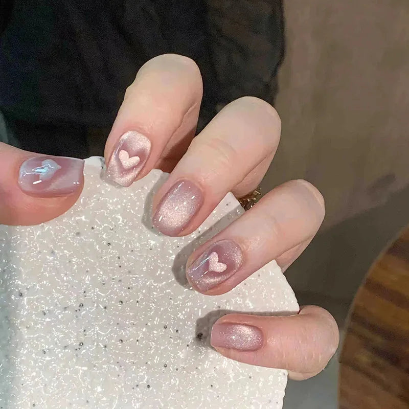 Press on Nails Box Package Penetration Plus Tip High Quality Faux Ongles Reutilisable Finger Use ABS Material 24 Pcs/Box