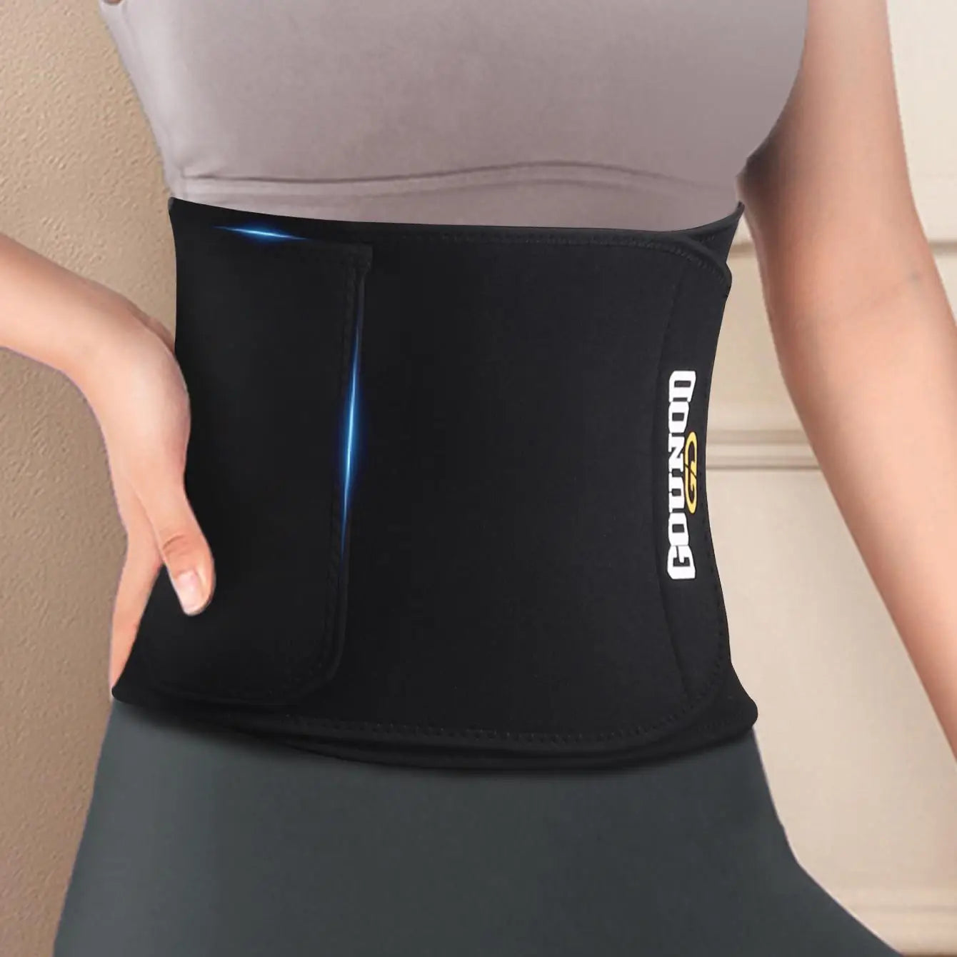 Wholesale Adjustable Neoprene Body Shaper Strong Compression Tummy Slimming Waist Trainer Trimmer Belt Band